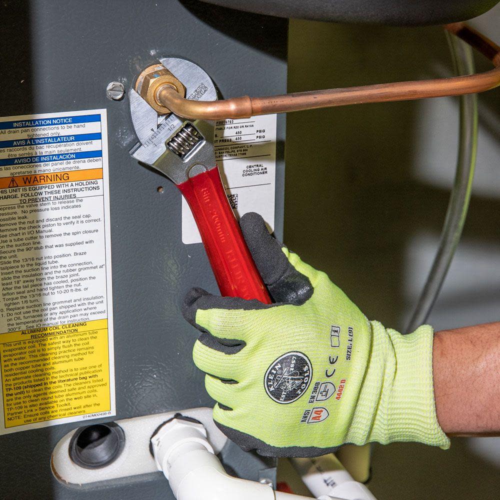 Klein Tools Adj. Wrench Extra Capacity 8-1/4″ - Ascmtools