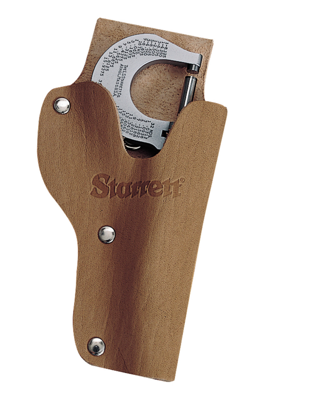 Starrett Leather Holster for 1″ Micrometer - Ascmtools
