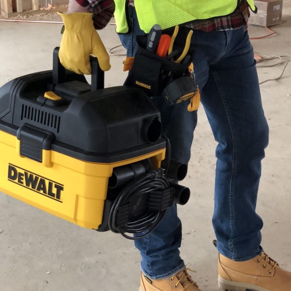 DEWALT Wet/Dry Vacuum Portable Tool Box Design 4 Gallon - Ascmtools