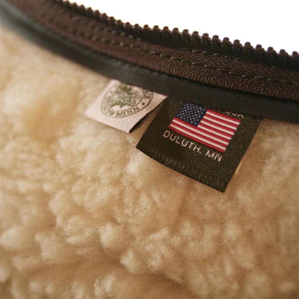 Duluth Pack 49 In. L Brown Trim Bison Leather Rifle Case - Ascmtools