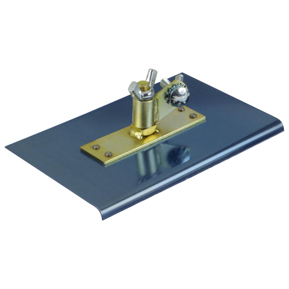 Kraft Tool Co 9 In. x 14 In. 3/8 In. R Blue Steel All-Angle Walking Edger - Ascmtools