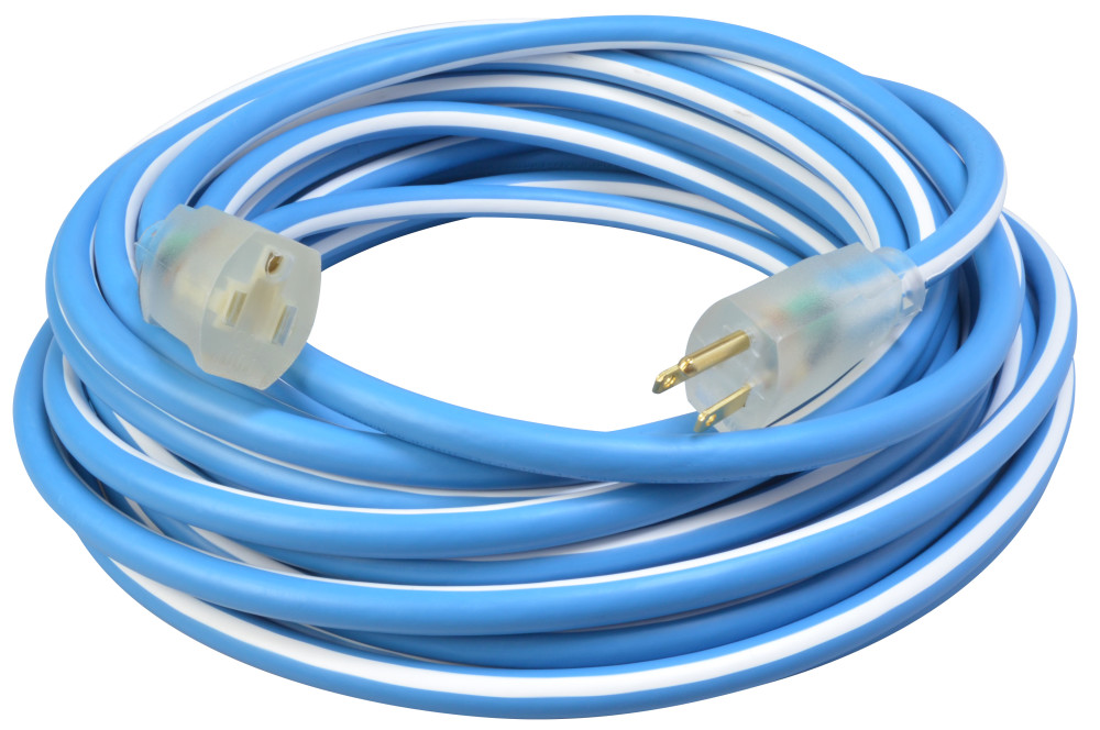 Southwire Cold Weather Extension Cord Lighted End 12/3 25′ - Ascmtools