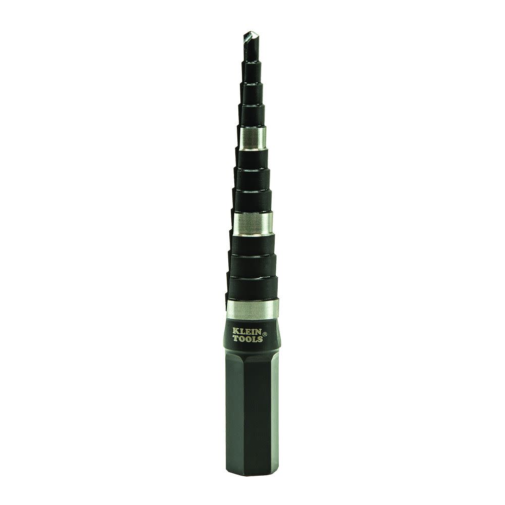 Klein Tools Step Drill Bit #1 Double-Fluted - Ascmtools