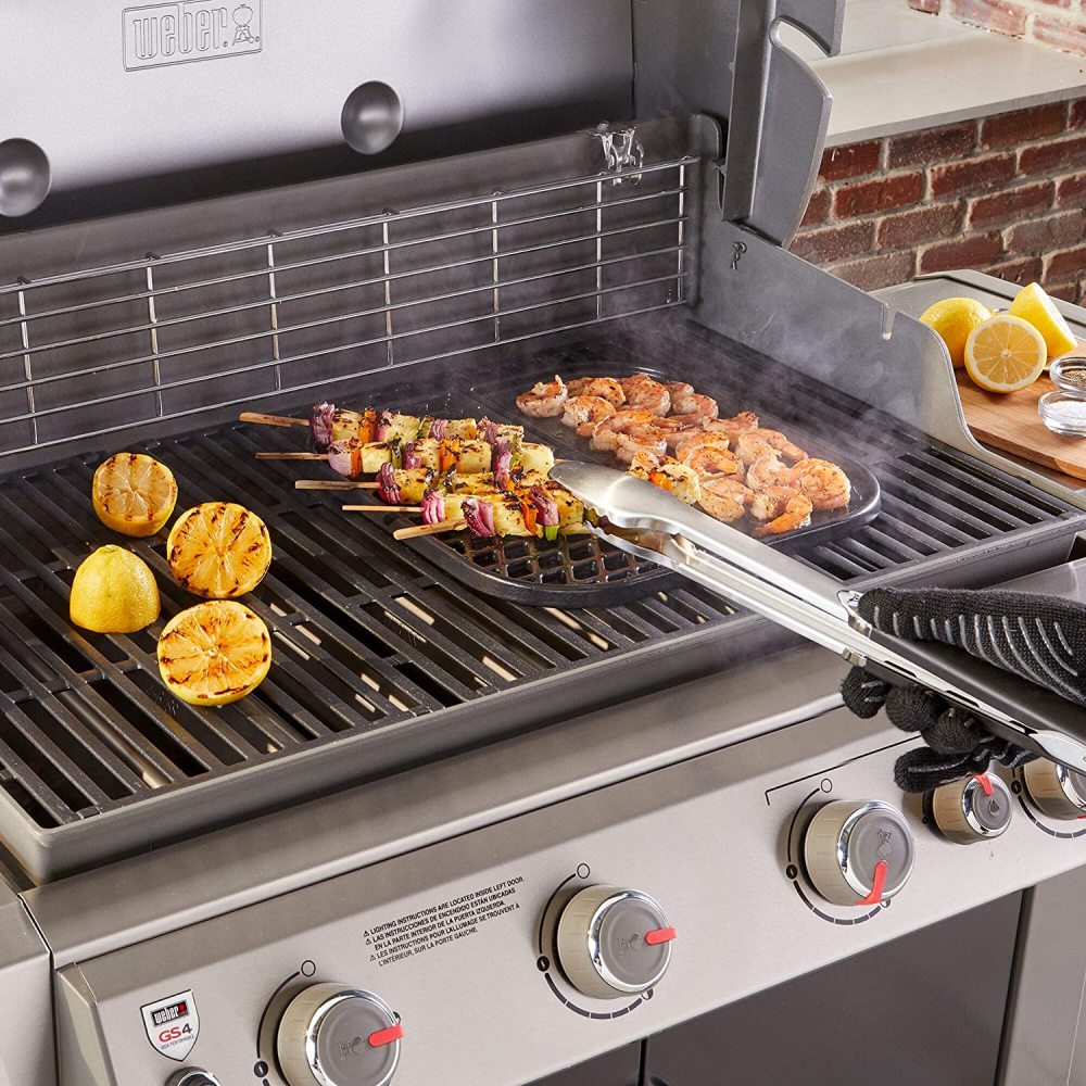 Weber Cast Iron Grill and Griddle Station - Ascmtools
