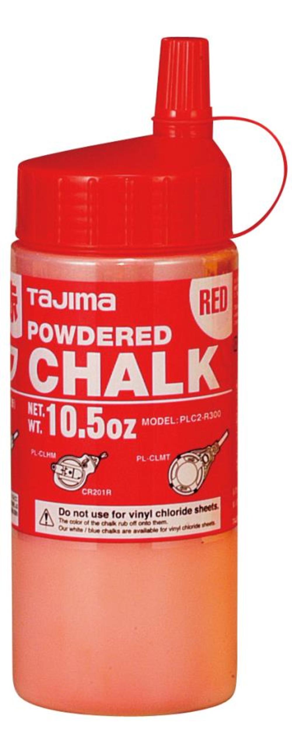 Tajima CHALK-RITE Ultra Fine Chalk 10.5 oz. Red - Ascmtools