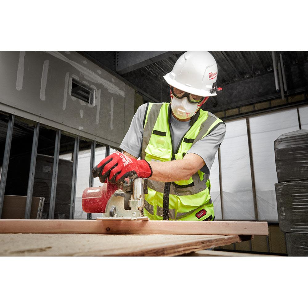Milwaukee 3pk N95 Valved Respirator with Gasket - Ascmtools