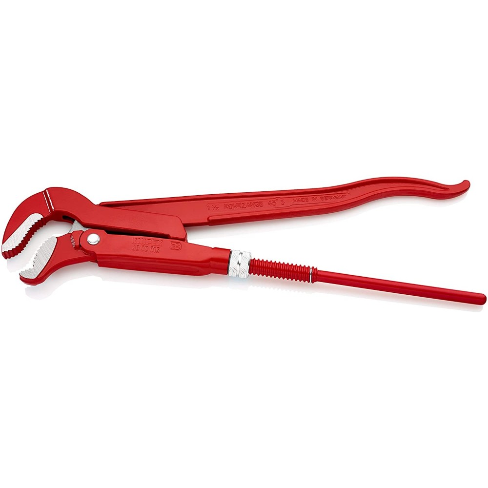 Knipex Pipe Wrench Slim S Type 420 mm Swedish Pattern - Ascmtools