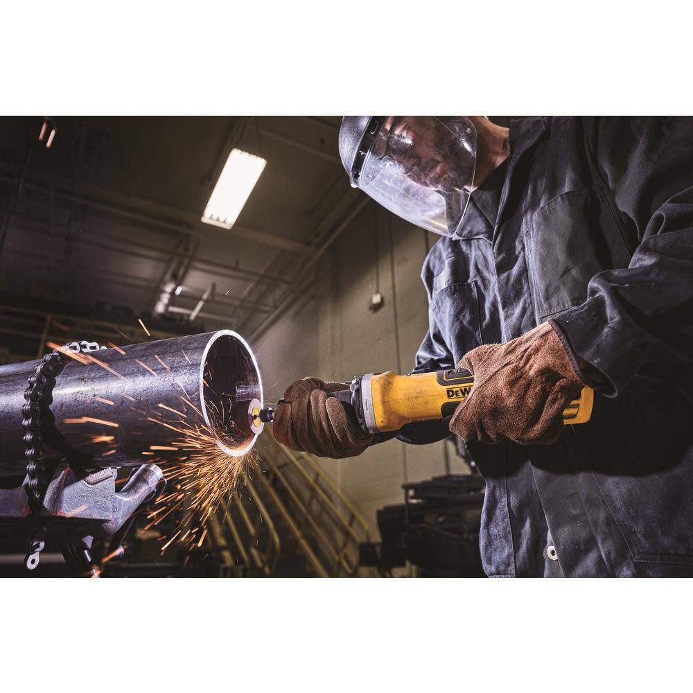 DEWALT 2-in Brushless Variable Speed Paddle Switch Die Grinder with Lock-On - Ascmtools