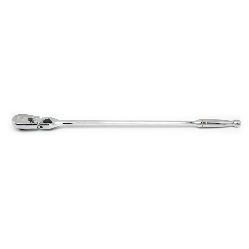 GEARWRENCH 1/2″ Drive 90-Tooth Locking Flex Head Teardrop Ratchet 24″ - Ascmtools