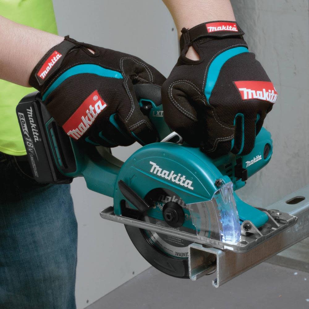 Makita 18V LXT Lithium-Ion Cordless 5-3/8 In. Metal Cutting Saw Kit (5.0Ah) - Ascmtools