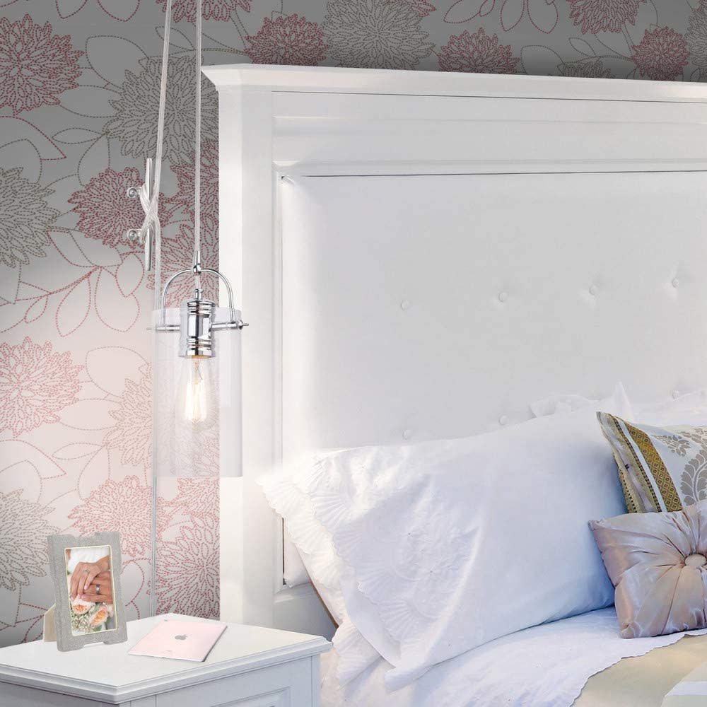 Globe Electric J Pendant Light Chrome 60W E26 1 Light - Ascmtools