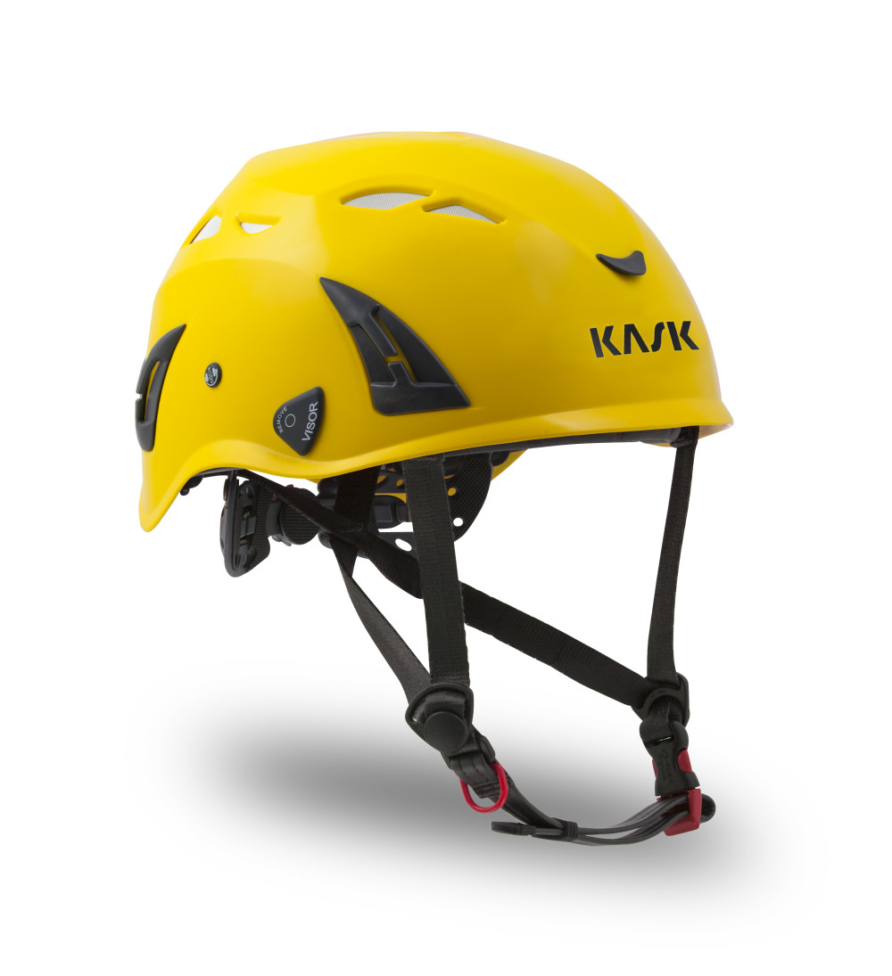 KASK America SUPERPLASMA HD Ventilated Work/Rescue Helmet – Yellow - Ascmtools
