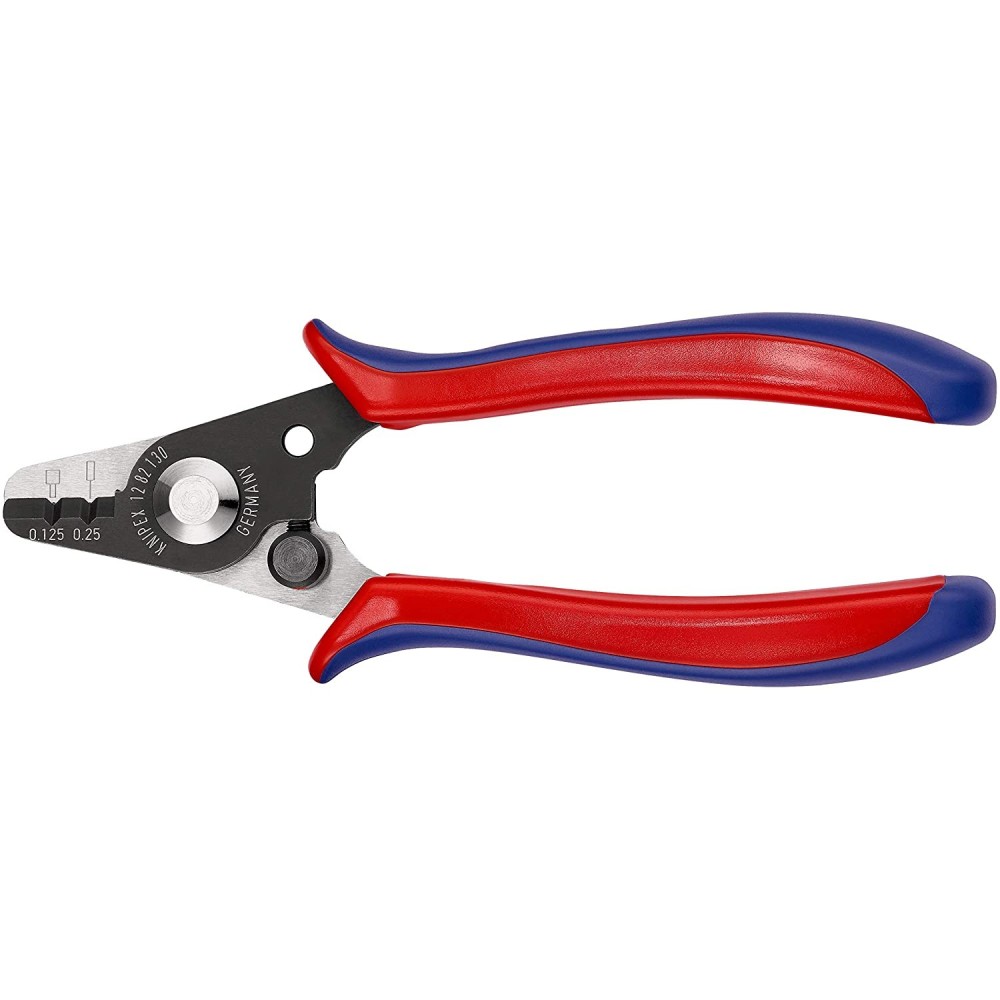 Knipex Burnished Wire Stripper For Fiber Optics 130mm - Ascmtools