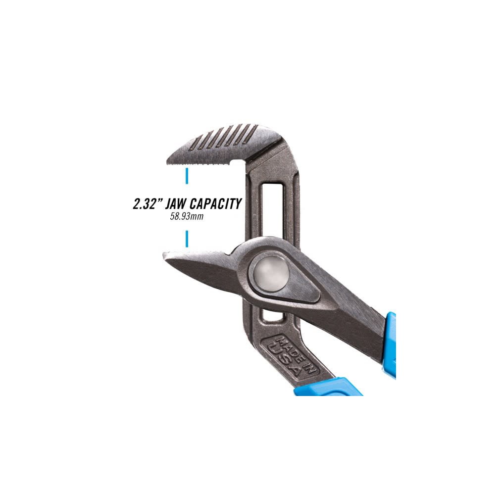 Channellock SpeedGrip Straight Jaw Tongue & Groove Pliers 12″ - Ascmtools