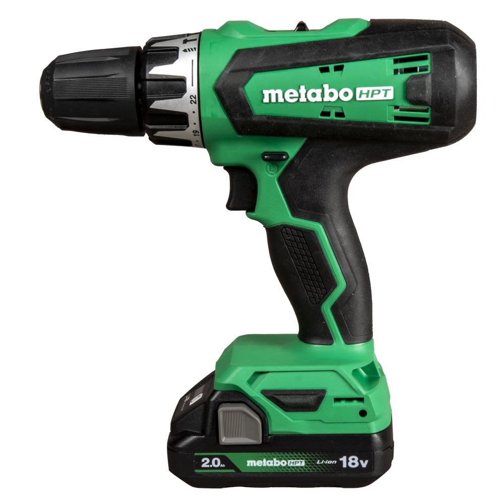 Metabo HPT 18V Drill Driver Cordless Brushed Kit - Ascmtools