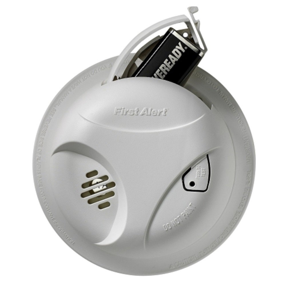 First Alert Battery Operated Ionization Smoke Alarm 2pk - Ascmtools