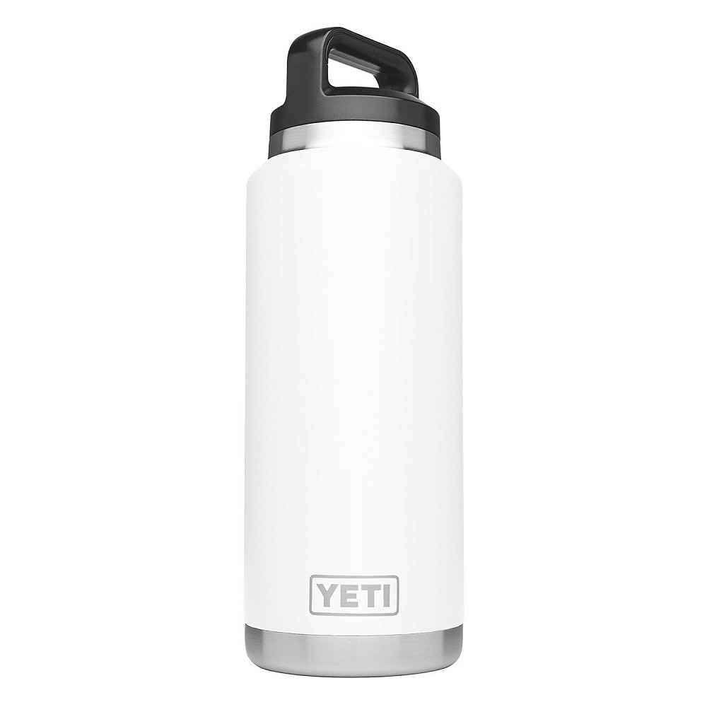Yeti 36oz Rambler Bottle with Bottle Chug Cap – White - Ascmtools