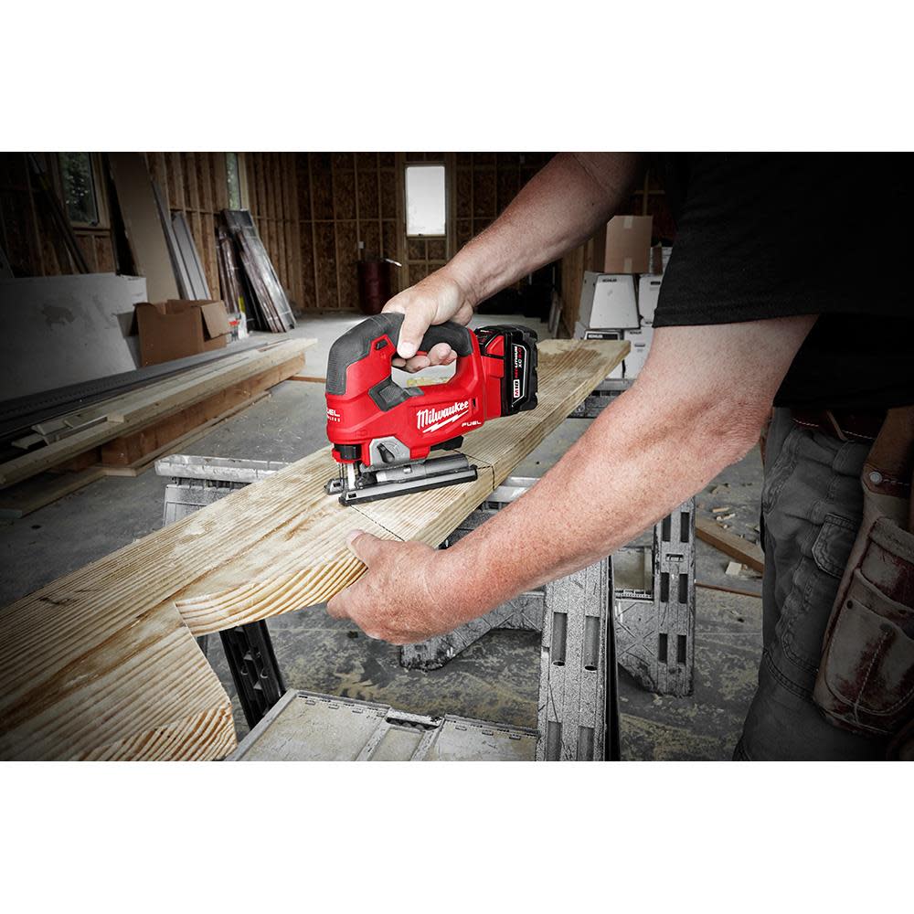 Milwaukee M18 FUEL D-handle Jig Saw Kit - Ascmtools