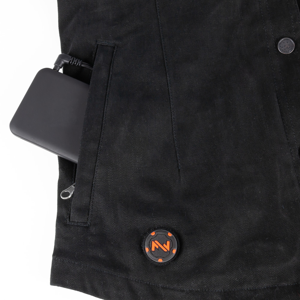 Mobile Warming Frontier Heated Jacket Men’s 7.4 Volt Black Medium - Ascmtools