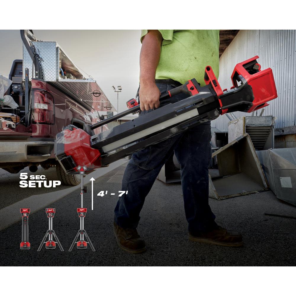 Milwaukee M18 ROCKET Tower Light/Charger Reconditioned - Ascmtools