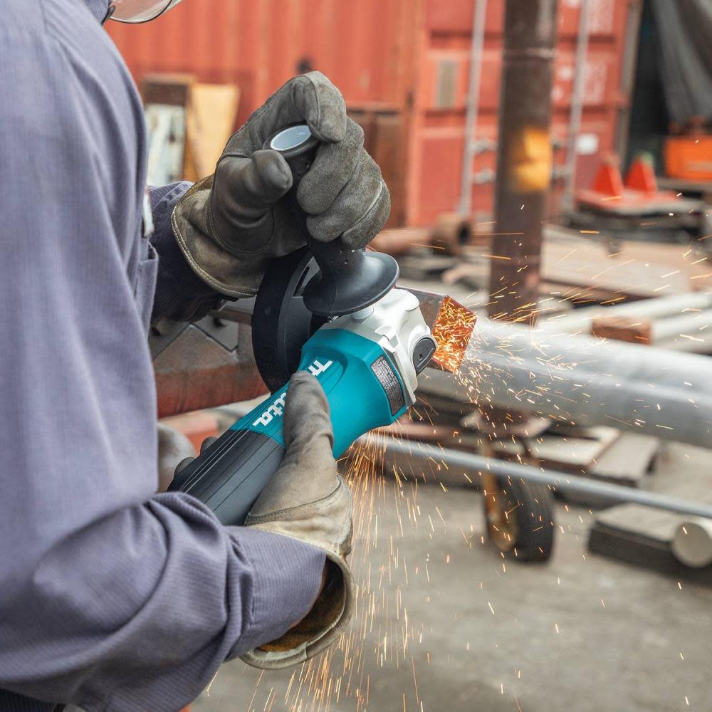 Makita 4-1/2″ / 5″ Paddle Switch Angle Grinder with Non-Removable Guard - Ascmtools