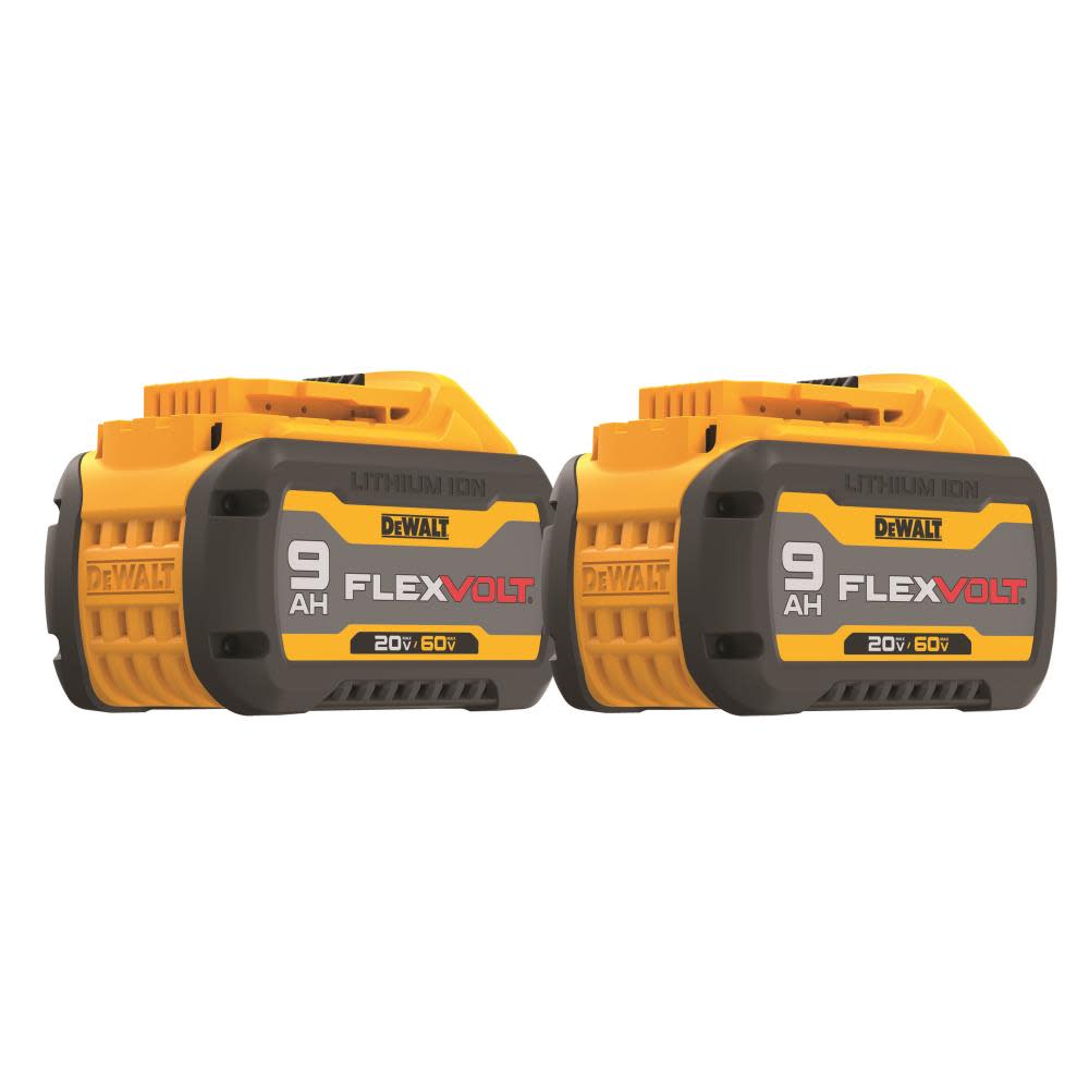 DEWALT DCB609-2 – 20V/60V MAX FLEXVOLT 9.0AH DUAL PACK - Ascmtools
