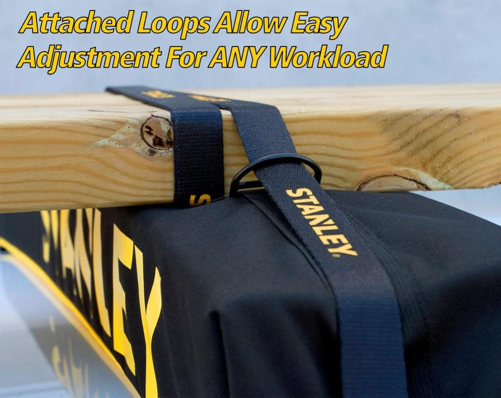 Stanley Universal Car Roof Rack Pad and Luggage Carrier System - Ascmtools