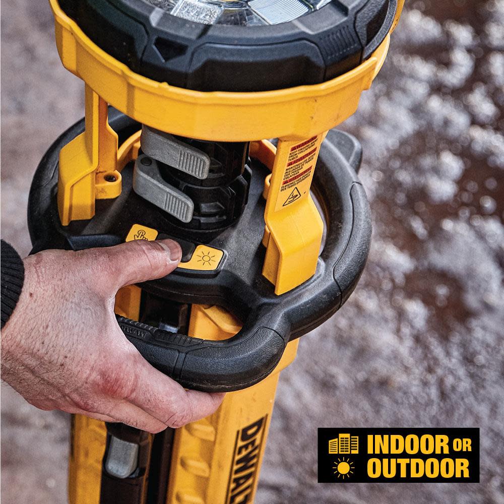 DEWALT 20V MAX Cordless Tripod Light (Light Only) Bare Tool - Ascmtools