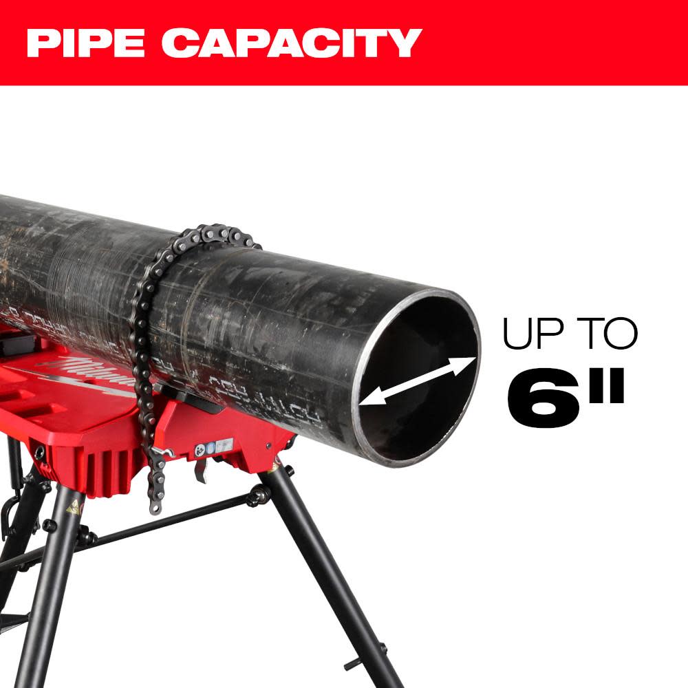 Milwaukee 6 Leveling Tripod Chain Vise - Ascmtools