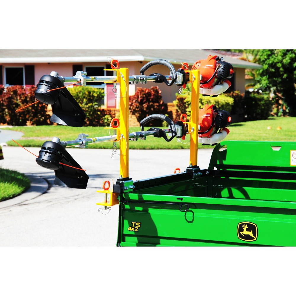 Green Touch Bed Rail System For John Deere Gator Plastic Bed - Ascmtools