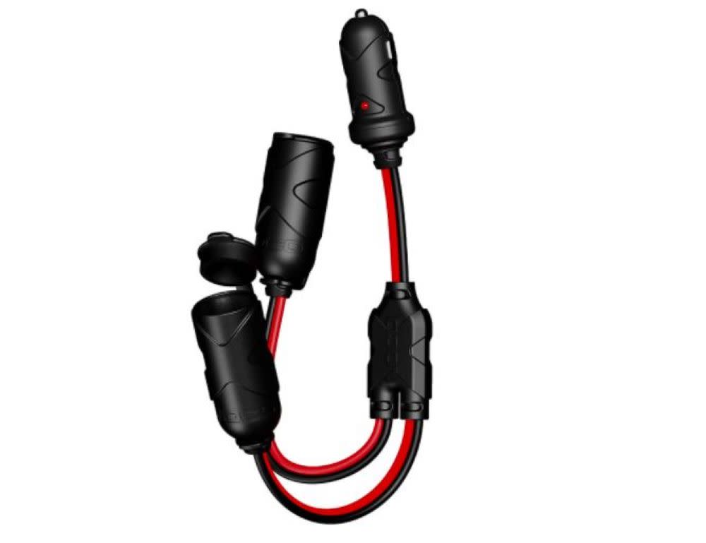 Noco 12V 15A Adapter Plug with 2 Way Splitter - Ascmtools