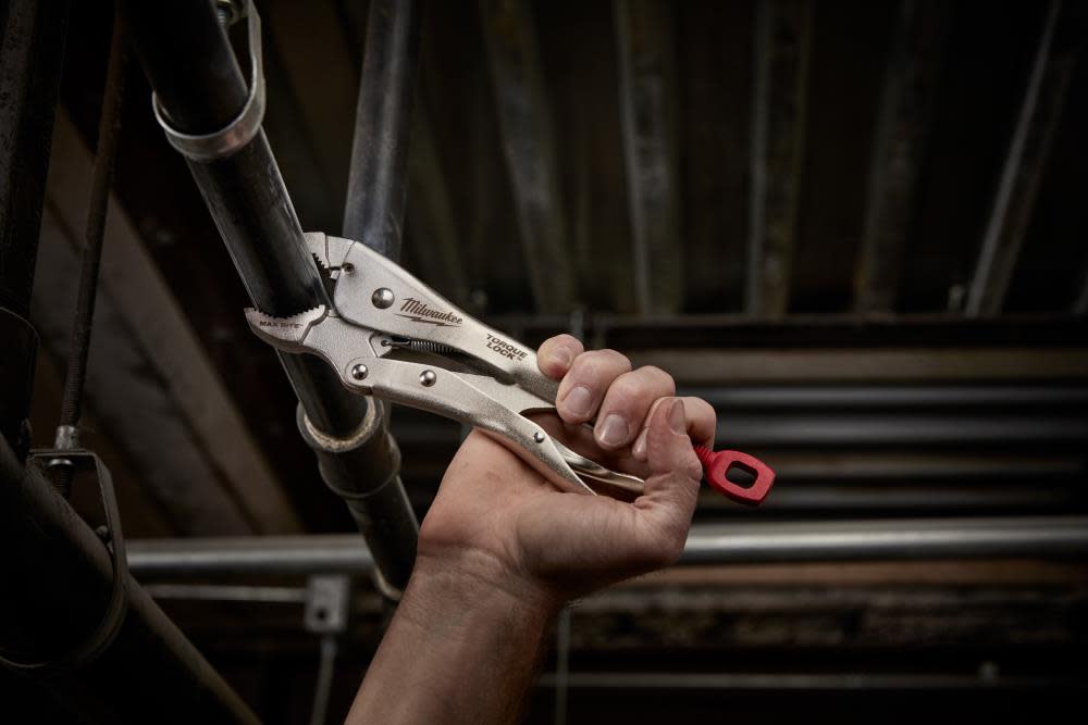 Milwaukee 10 in. Maxbite TORQUE LOCK Curved Locking Pliers - Ascmtools