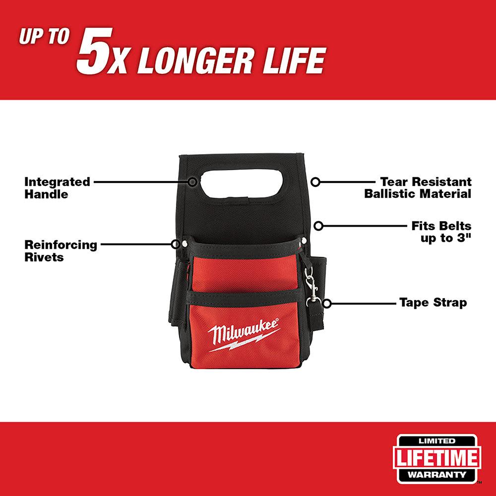 Milwaukee Compact Electrician’s Work Pouch - Ascmtools