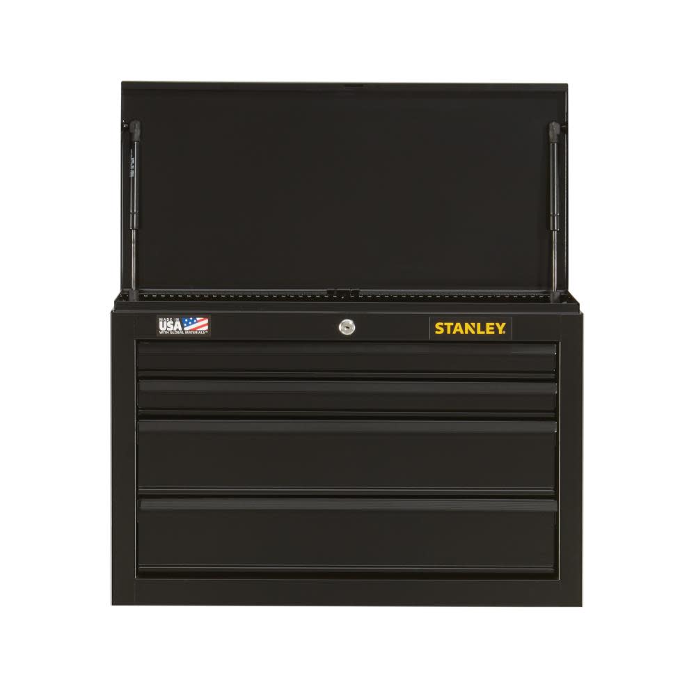 Stanley 26 in. W 100 Series 4-Drawer Tool Chest - Ascmtools