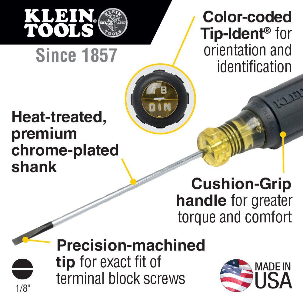 Klein Tools Terminal Block Screwdriver - Ascmtools