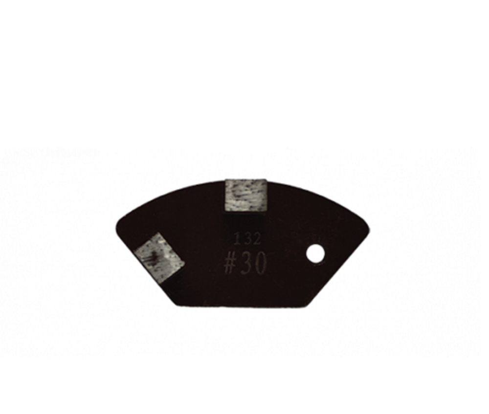 National Flooring Equipment Half Bar Diamond Insert – Metal Bond 30 Grit - Ascmtools