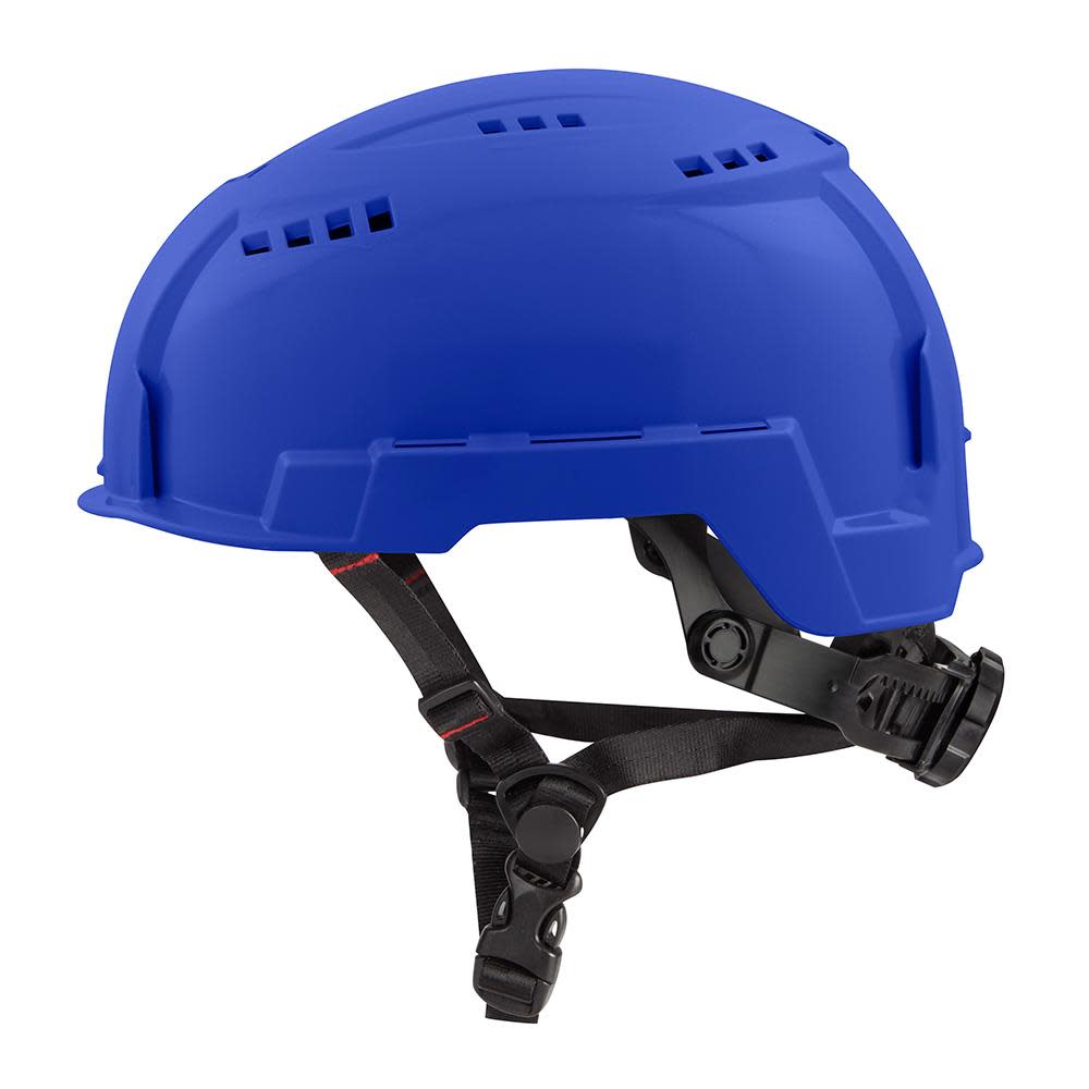 Milwaukee Blue Vented Safety Helmet (USA) – Type 2 Class C - Ascmtools