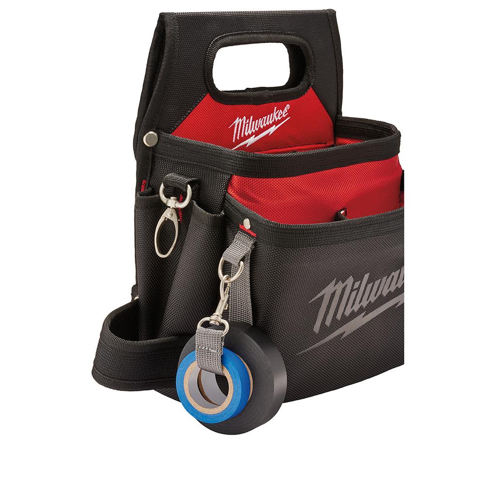 Milwaukee Electricians Work Pouch with Quick Adjust Belt - Ascmtools