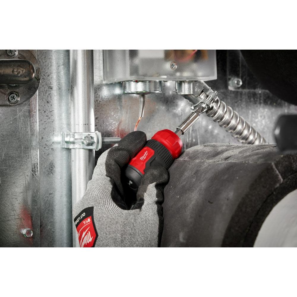 Milwaukee 8-in-1 Compact Multi-Bit Screwdriver - Ascmtools