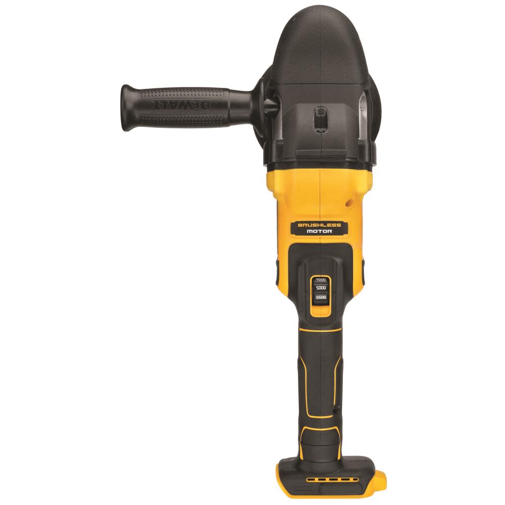 DEWALT 20V MAX XR 5″ 125mm Variable Speed Random Orbit Polisher Bare Tool - Ascmtools
