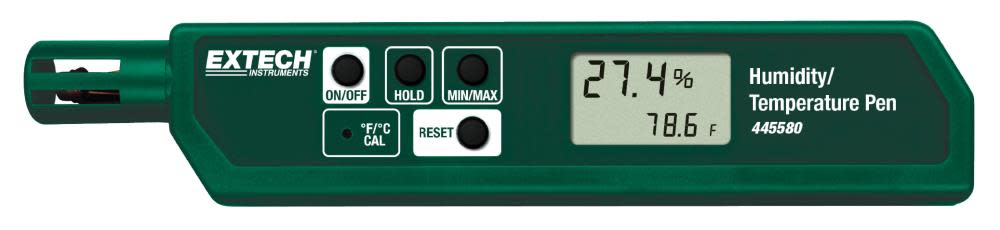 Extech Humidity/Temperature Pen - Ascmtools
