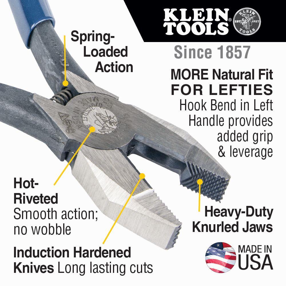 Klein Tools 9-Inch Ironworker’s Pliers - Ascmtools
