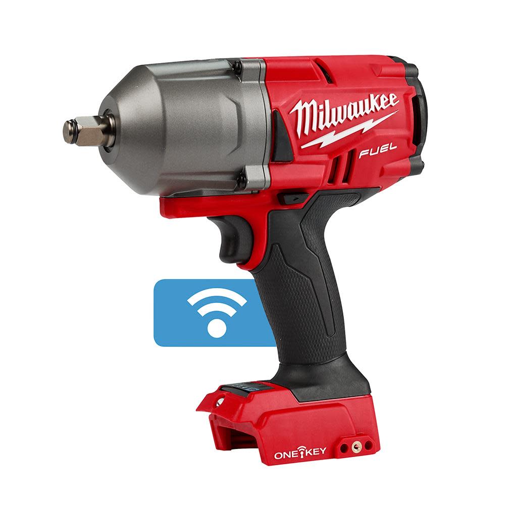 Milwaukee M18 FUEL with ONE-KEY High Torque Impact Wrench 1/2 in. Friction Ring - Ascmtools
