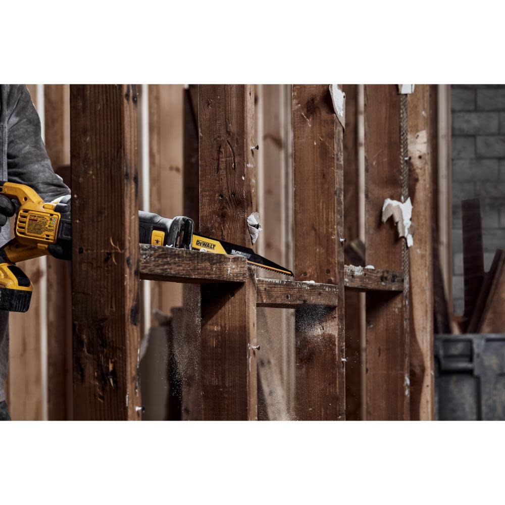 DEWALT ELITE SERIES Reciprocating Saw Blade 3pk Carbide Tipped 12″ 6 TPI Demolition - Ascmtools