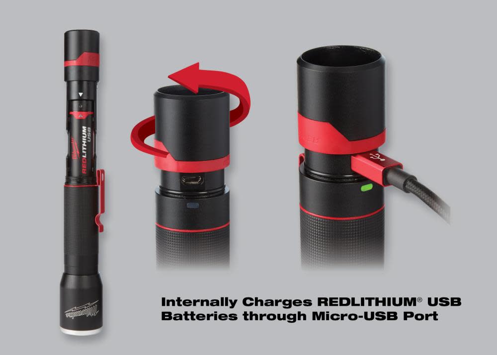 Milwaukee USB Rechargeable 700 L Flashlight - Ascmtools