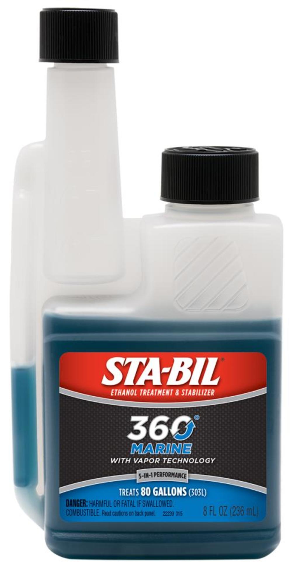 STA-BIL 360 Marine Ethanol Treatment & Fuel Stabilizer 8 Fl Oz - Ascmtools
