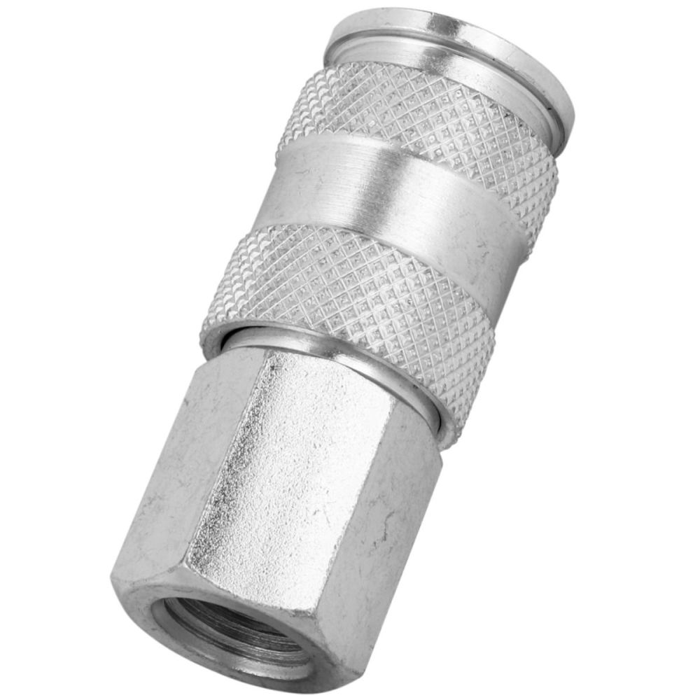 Milton Quick-Connect Steel Coupler 1/4″ FNPT High Flow (V-Style) - Ascmtools