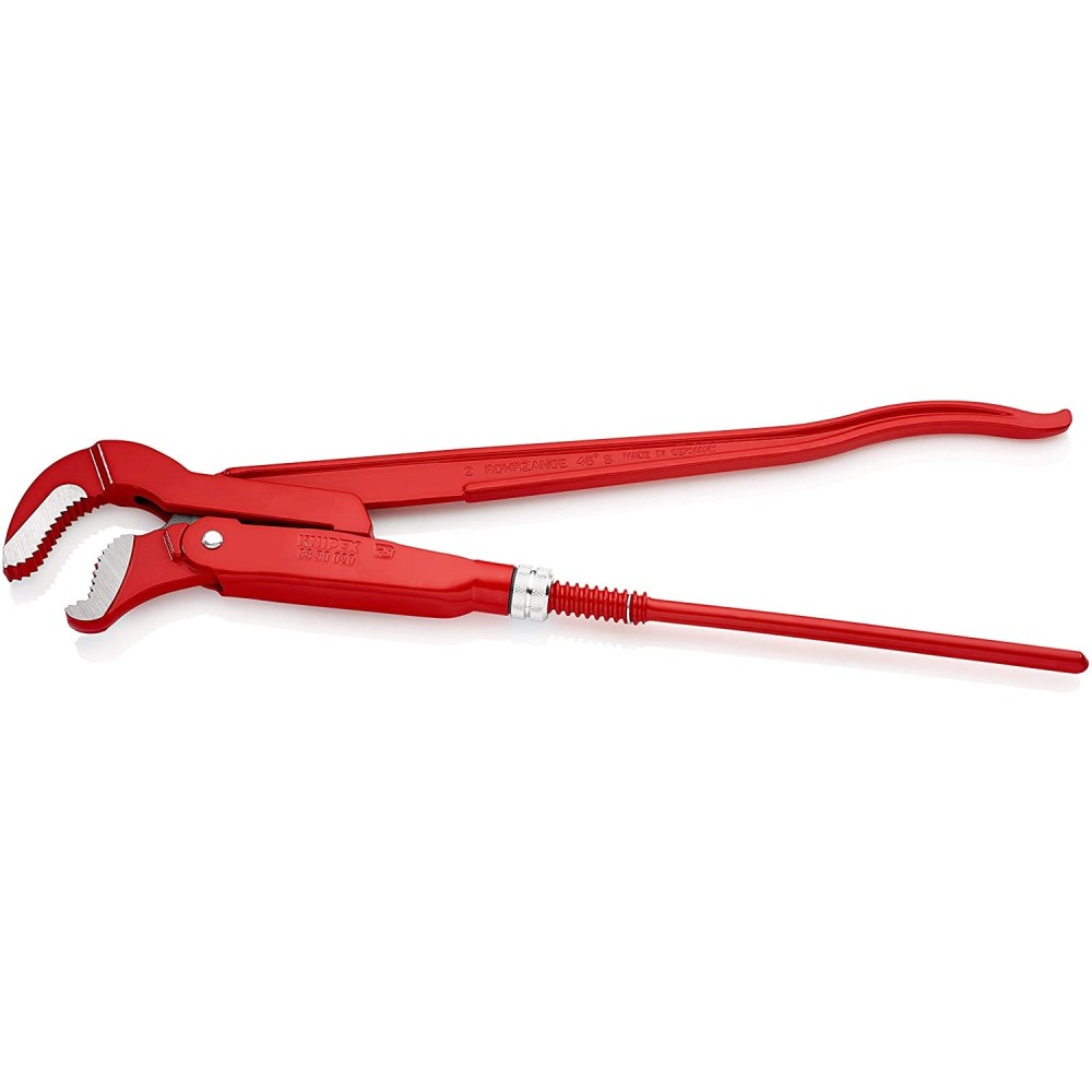 Knipex Pipe Wrench Slim S Type 570 mm Swedish Pattern - Ascmtools