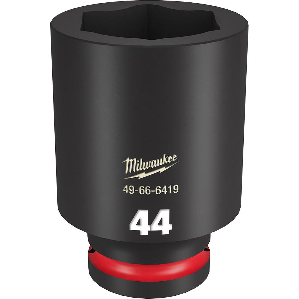 Milwaukee SHOCKWAVE Impact Duty 44MM Deep Socket 3/4″ Drive 6 Point - Ascmtools