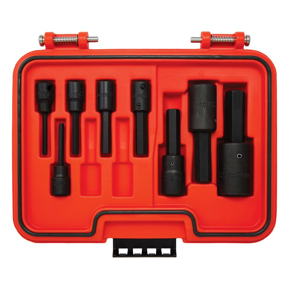 Proto Socket Set 3/8 & 1/2 DR 10pc MM HEX IM - Ascmtools